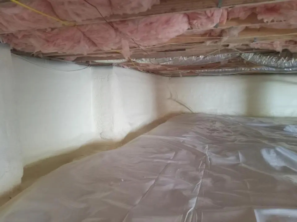 Crawl space encapsulation with closed-cell spray foam for Spray Foam Roofing in Rio Grande City